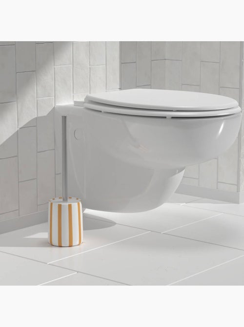 Brosse WC rayures STRIO - Kiabi