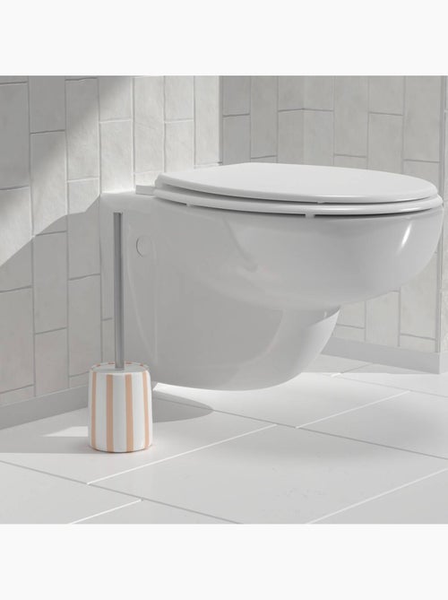 Brosse WC rayures STRIO - Kiabi