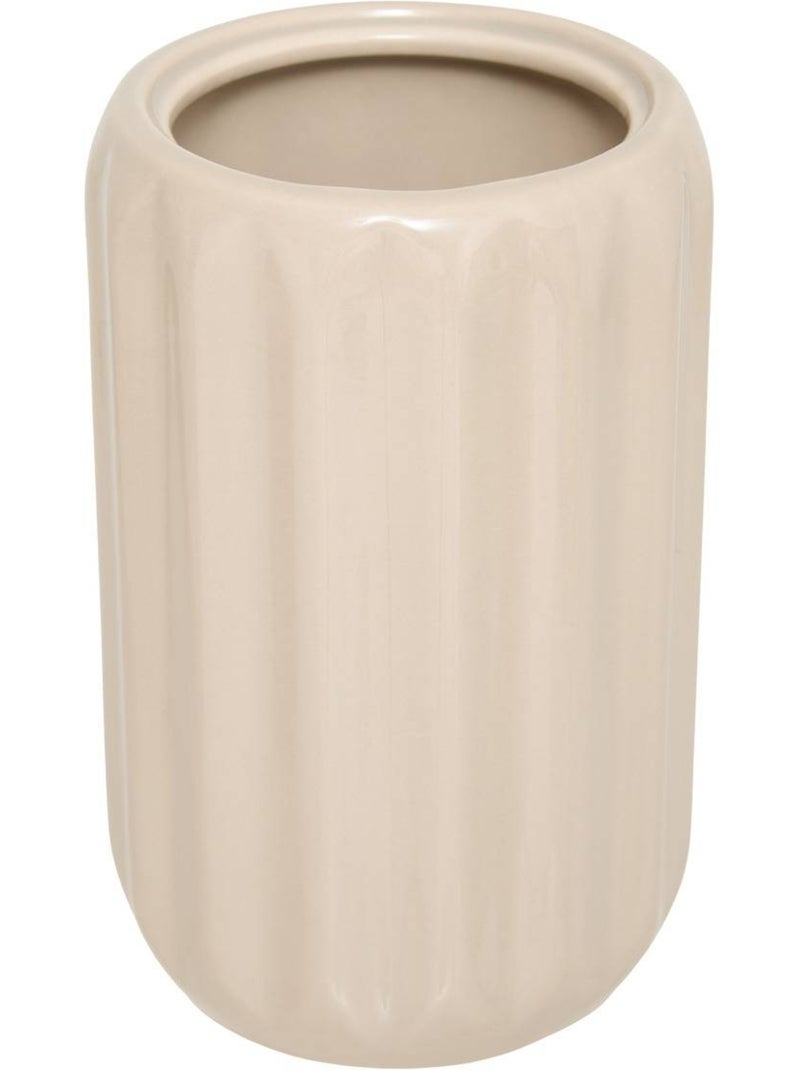 Brosse wc ronde en grès colorama Beige - Kiabi