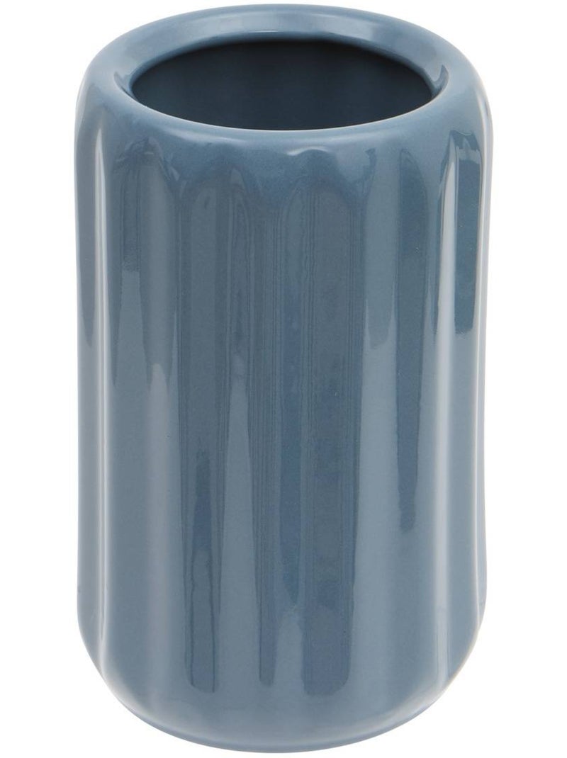 Brosse wc ronde en grès colorama Bleu - Kiabi
