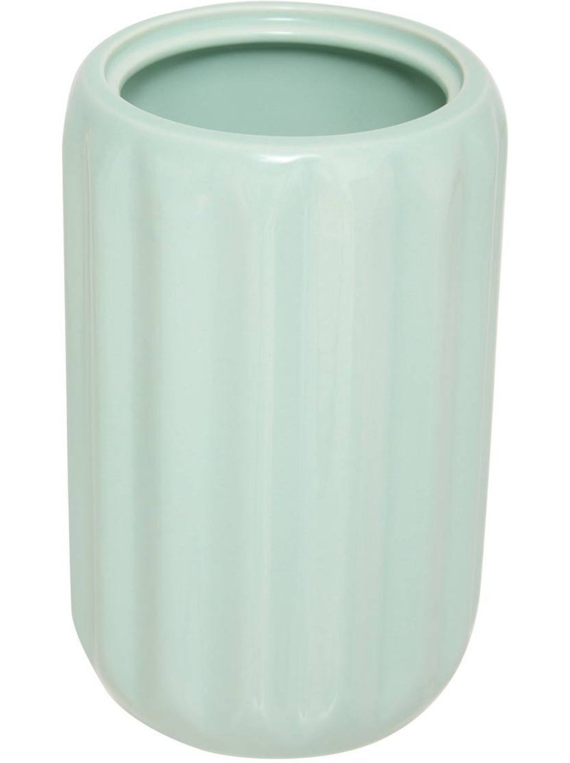 Brosse wc ronde en grès colorama Vert clair - Kiabi