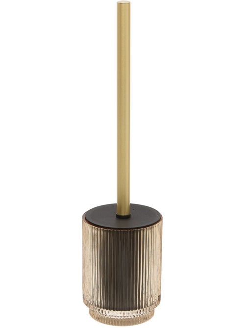 Brosse WC ronde en verre SOLIS - Kiabi
