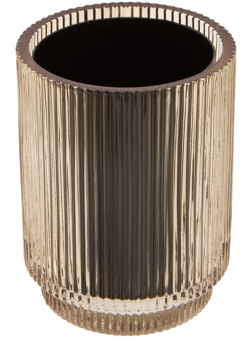 Brosse WC ronde en verre SOLIS - Kiabi