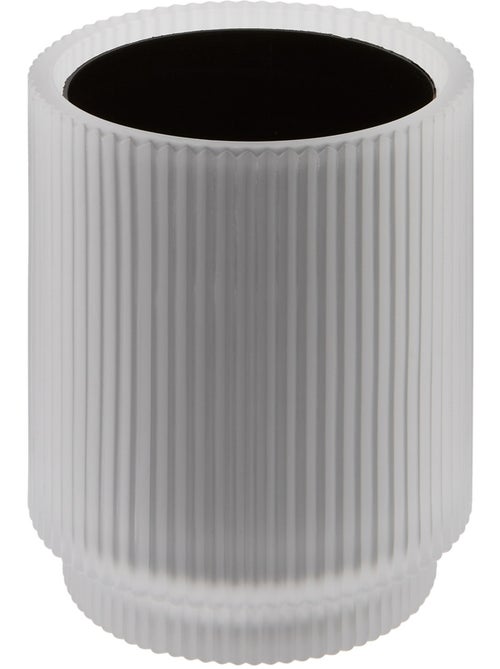 Brosse WC ronde en verre SOLIS - Kiabi