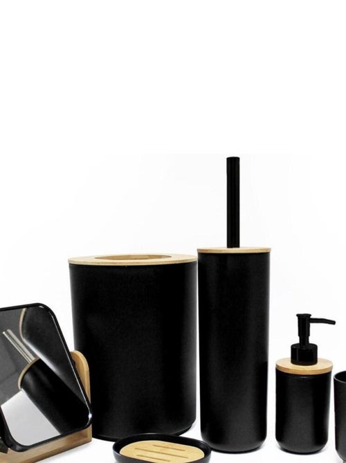 Brosse WC Smart noir - Kiabi