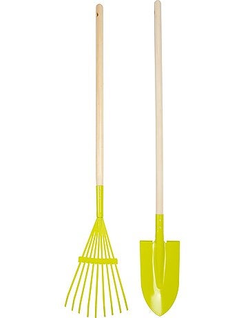 Brouette avec outils de jardin