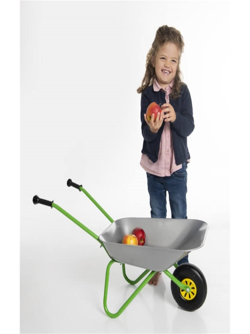 Brouette en métal, argent et vert Argent - Kiabi