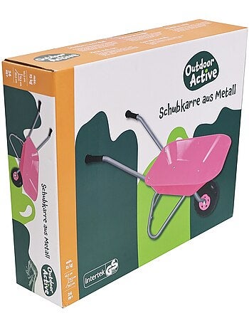 Brouette en métal pour enfant