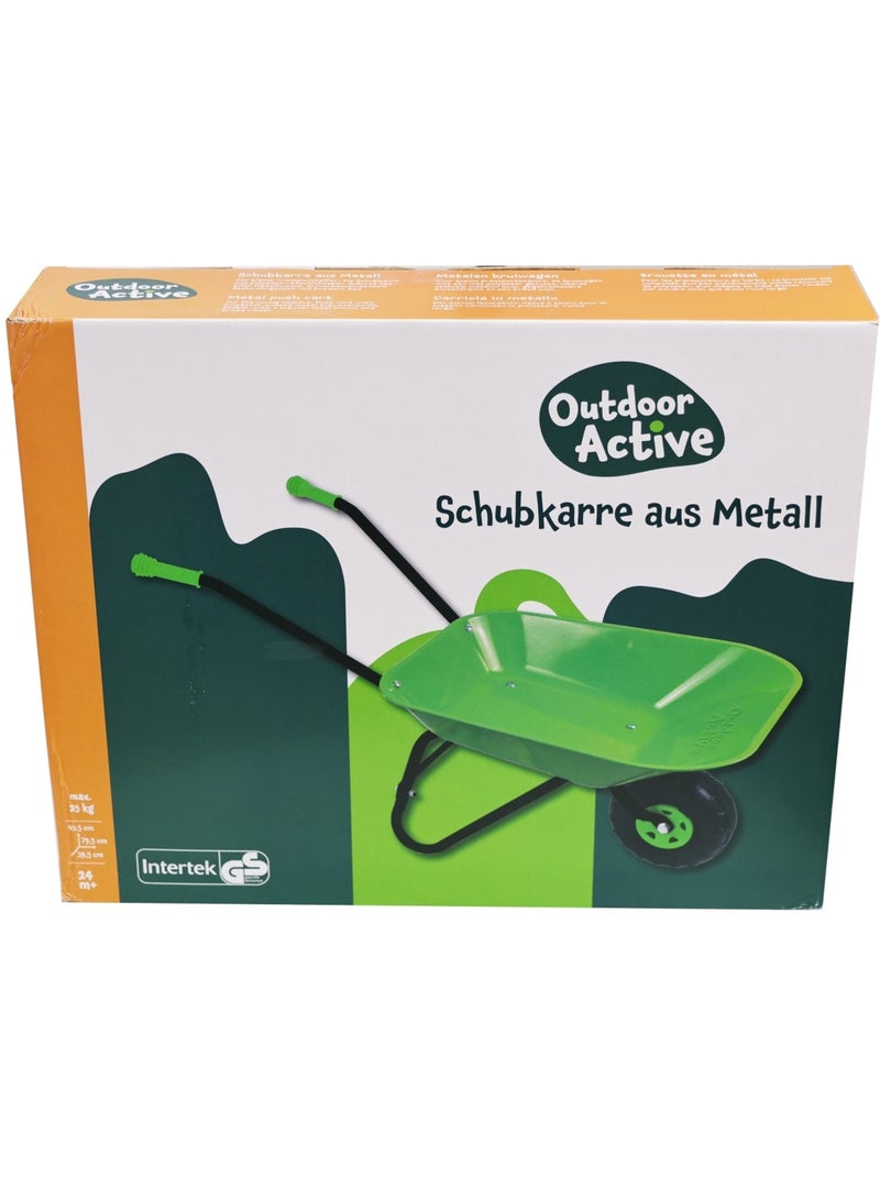 Brouette en métal pour enfant Vert clair - Kiabi