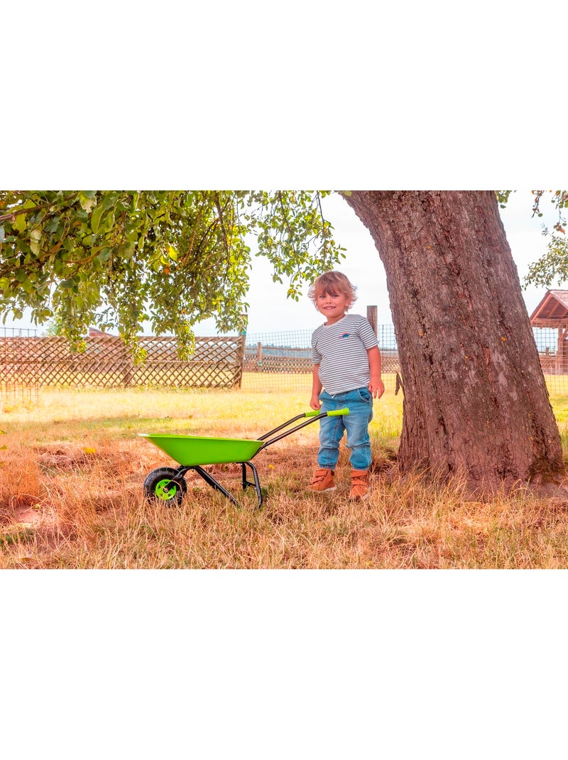 Brouette en métal pour enfant Vert clair - Kiabi