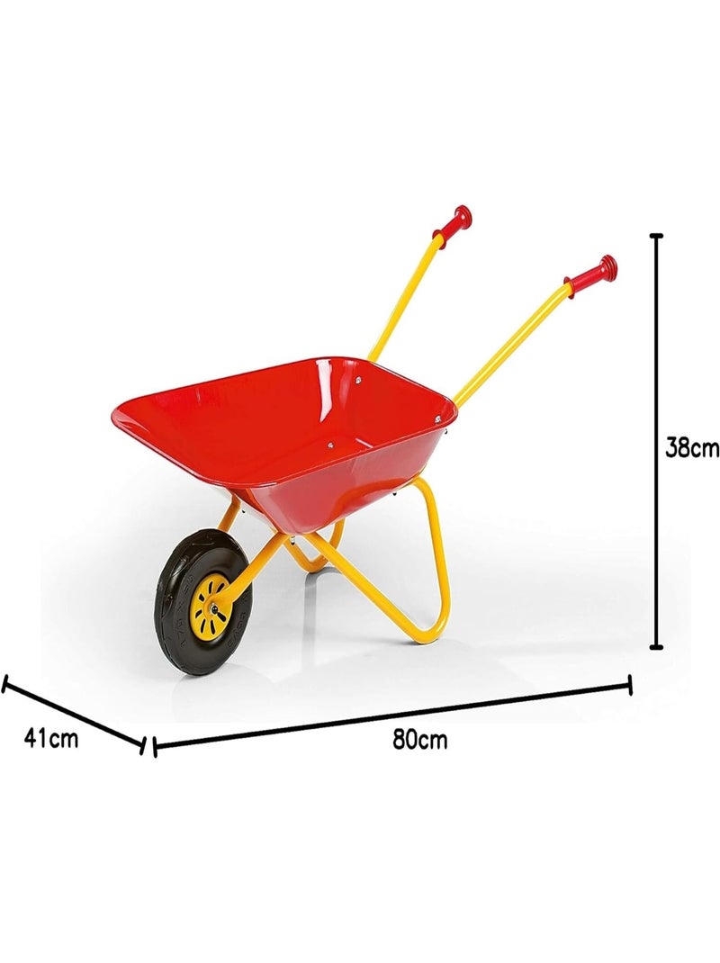 Brouette métallique rouge Rouge - Kiabi