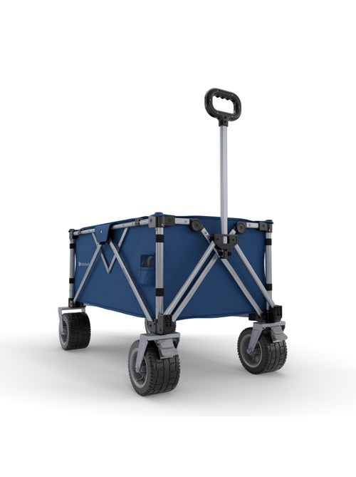 Brouette pliable 130 L avec tige télescopique et roues 360° - Kiabi Brouette pliable 130 L avec tige télescopique et roues 360° - Kiabi