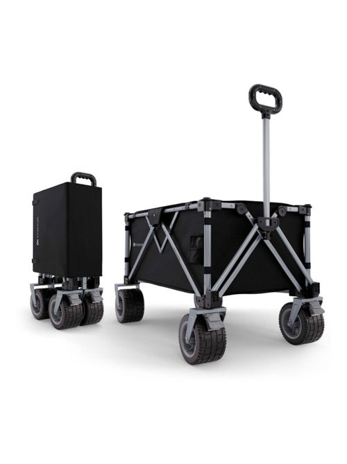 Brouette pliable 130 L avec tige télescopique et roues 360° - Kiabi Brouette pliable 130 L avec tige télescopique et roues 360° - Kiabi