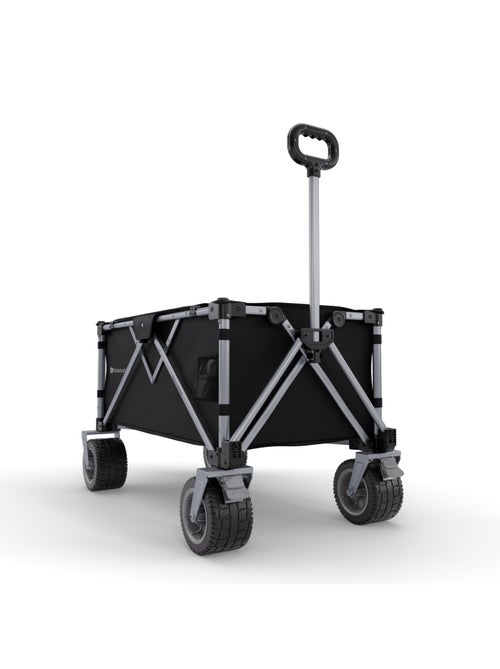 Brouette pliable 130 L avec tige télescopique et roues 360° - Kiabi Brouette pliable 130 L avec tige télescopique et roues 360° - Kiabi