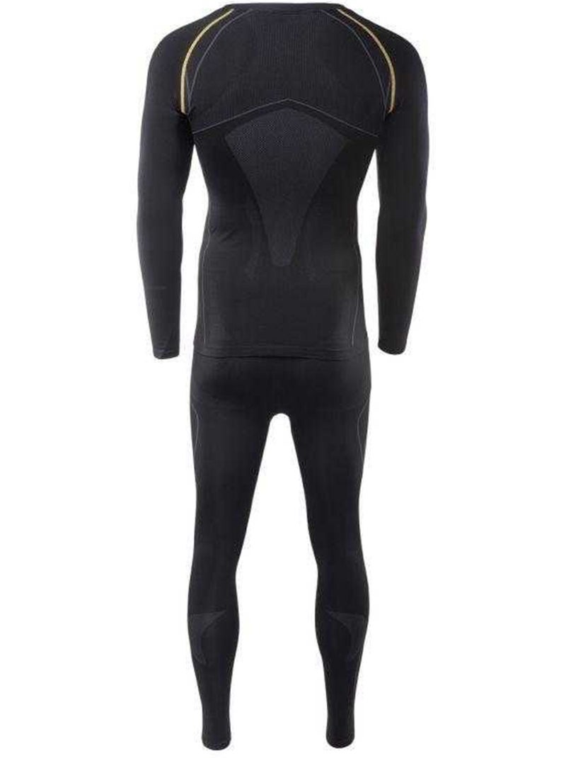 Brugi - Ensemble Sous-vêtements thermiques 4RCG Noir - Kiabi