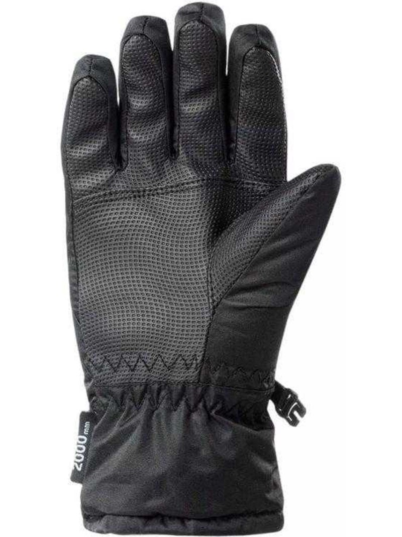 Brugi - Gants motif/style logo Noir - Kiabi