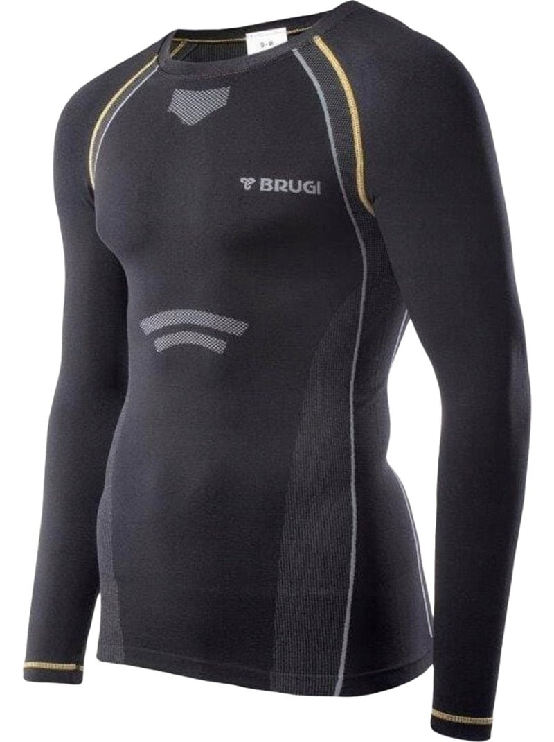 Brugi - Haut thermique 4RC3 Noir - Kiabi