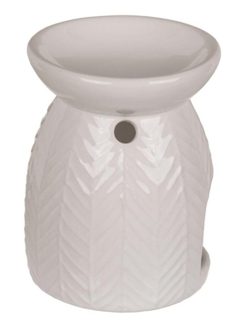 Brûle-Parfum blanc en céramique - Kiabi