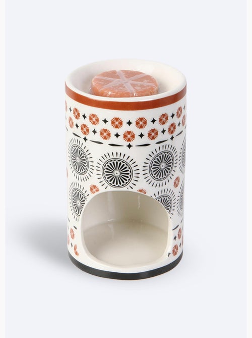 Brule parfum céramique + cire parfumée - AFIBEL - Kiabi