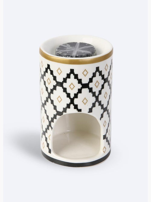 Brule parfum céramique + cire parfumée - AFIBEL - Kiabi