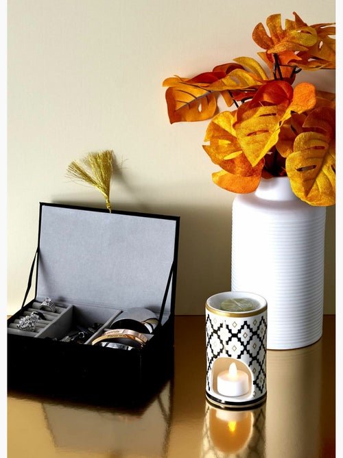 Brule parfum céramique + cire parfumée - AFIBEL - Kiabi