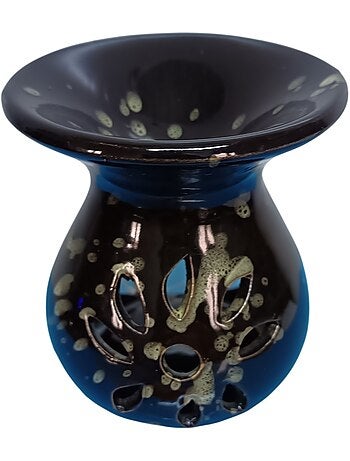 Brûle-Parfum en Céramique Marron Foncé