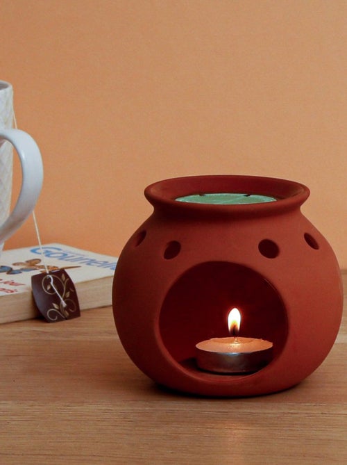 Brule parfum en terre cuite sella - Kiabi