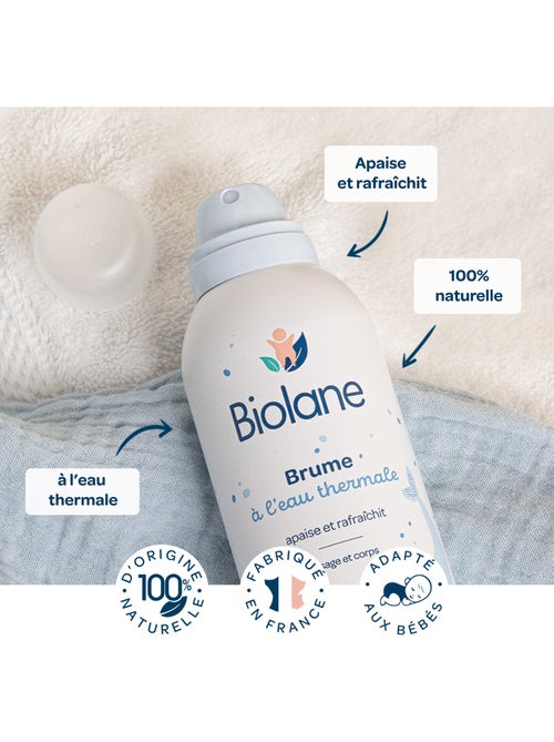 Brume à l'eau thermale 150ml biolane - Kiabi Brume à l'eau thermale 150ml biolane - Kiabi