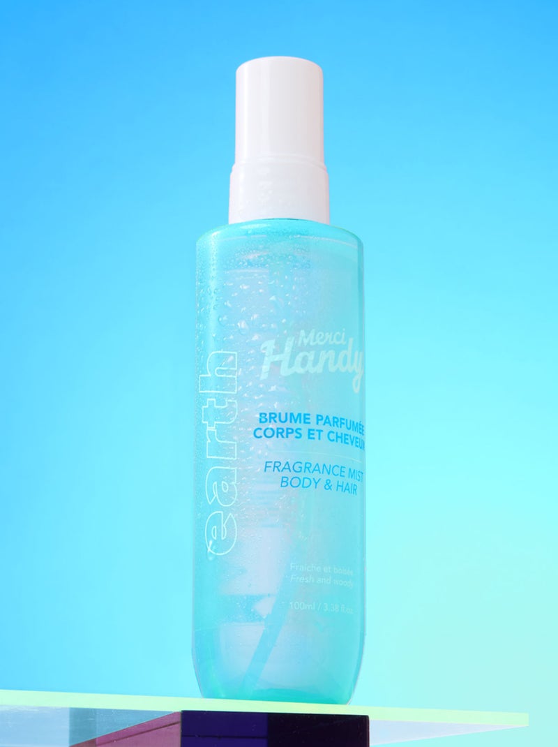 Brume Parfumée Corps et Cheveux Earth Bleu - Kiabi
