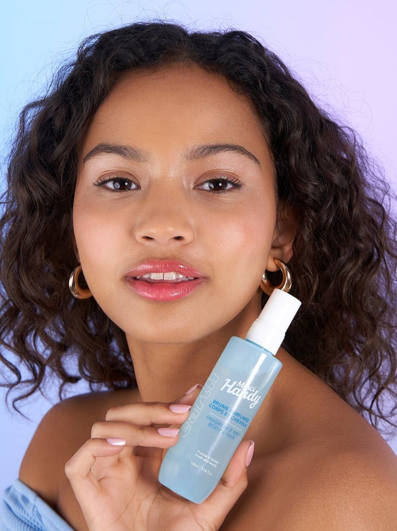 Brume Parfumée Corps et Cheveux Earth Bleu - Kiabi