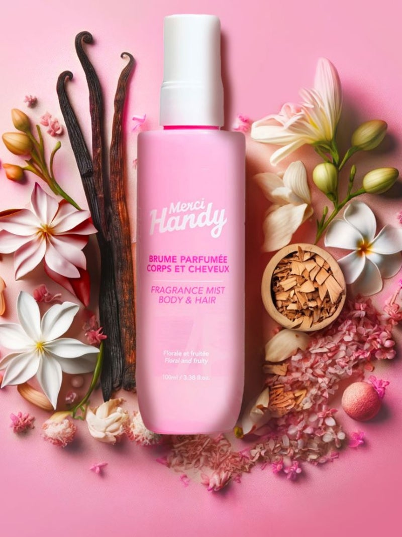 Brume Parfumée Corps et Cheveux Moon Rose - Kiabi