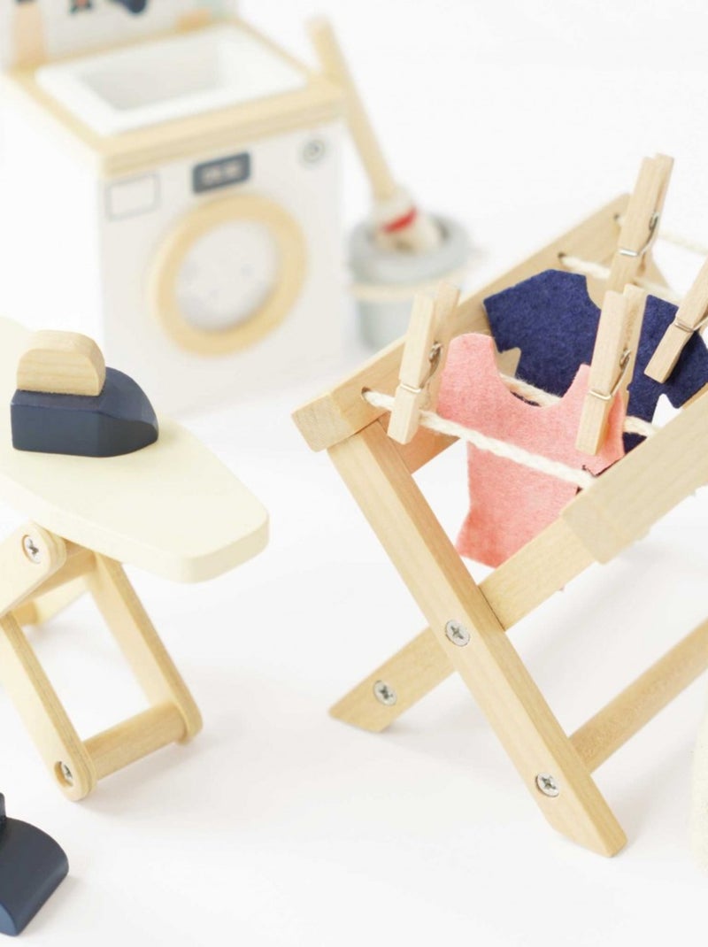 Buanderie pour maison de poupées Beige - Kiabi