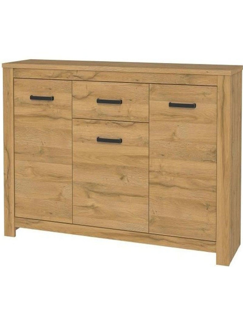 Buffet bas - chêne vieilli - Classique - HAVANNA - - AUCUNE Multicolore - Kiabi
