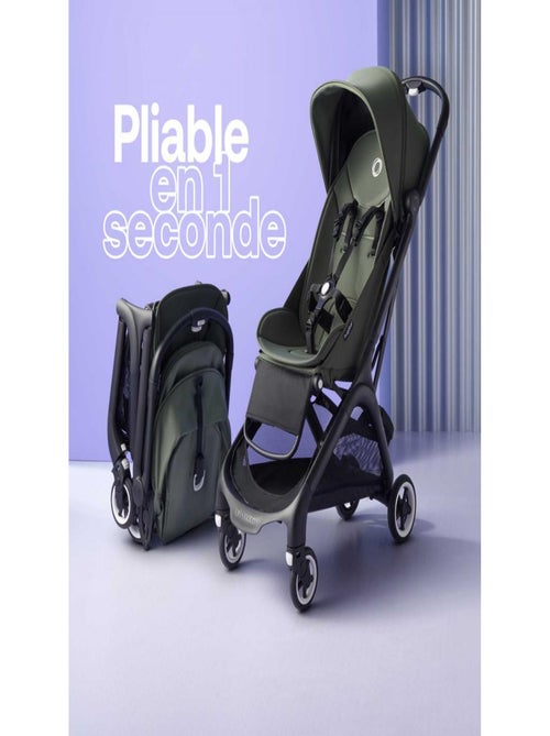 Bugaboo Butterfly complete Black/Stormy blue - Stormy blue - Kiabi Bugaboo Butterfly complete Black/Stormy blue - Stormy blue - Kiabi