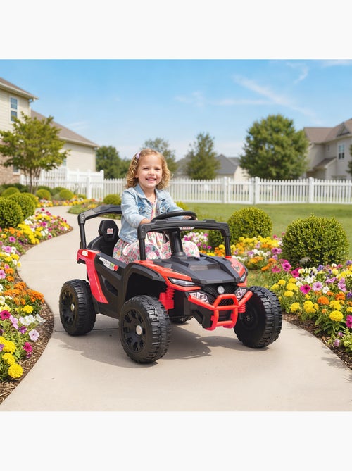 Buggy électrique enfant avec télécommande - Kiabi