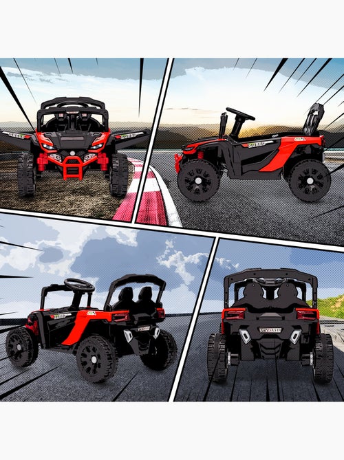 Buggy électrique enfant avec télécommande - Kiabi