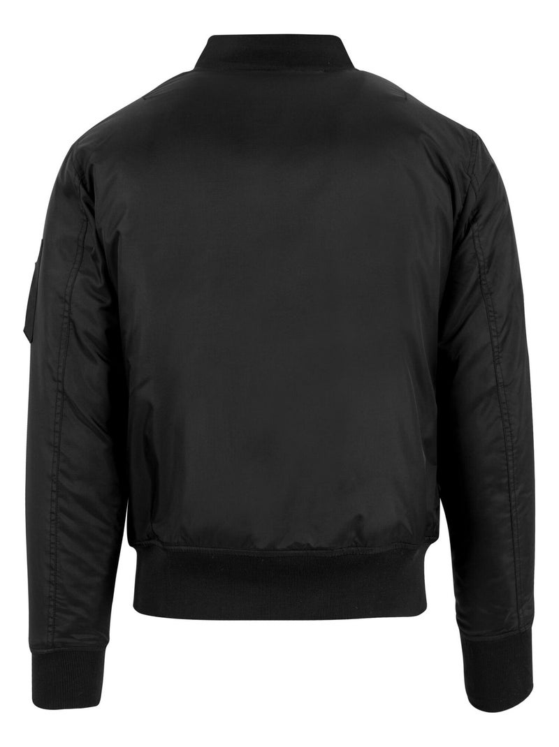 Build Your Brand - Blouson d'aviateur Noir - Kiabi