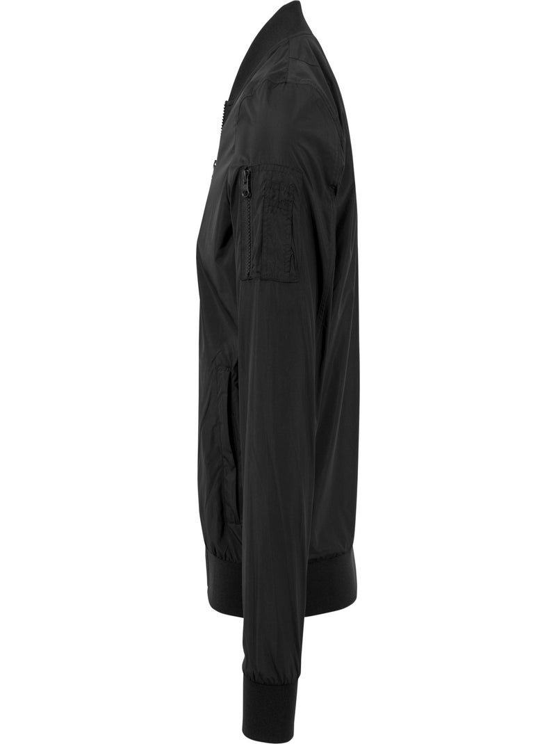 Build Your Brand - Blouson d'aviateur Noir - Kiabi