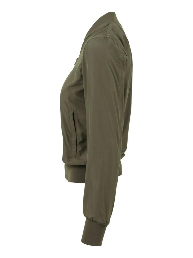 Build Your Brand - Blouson d'aviateur Vert olive - Kiabi