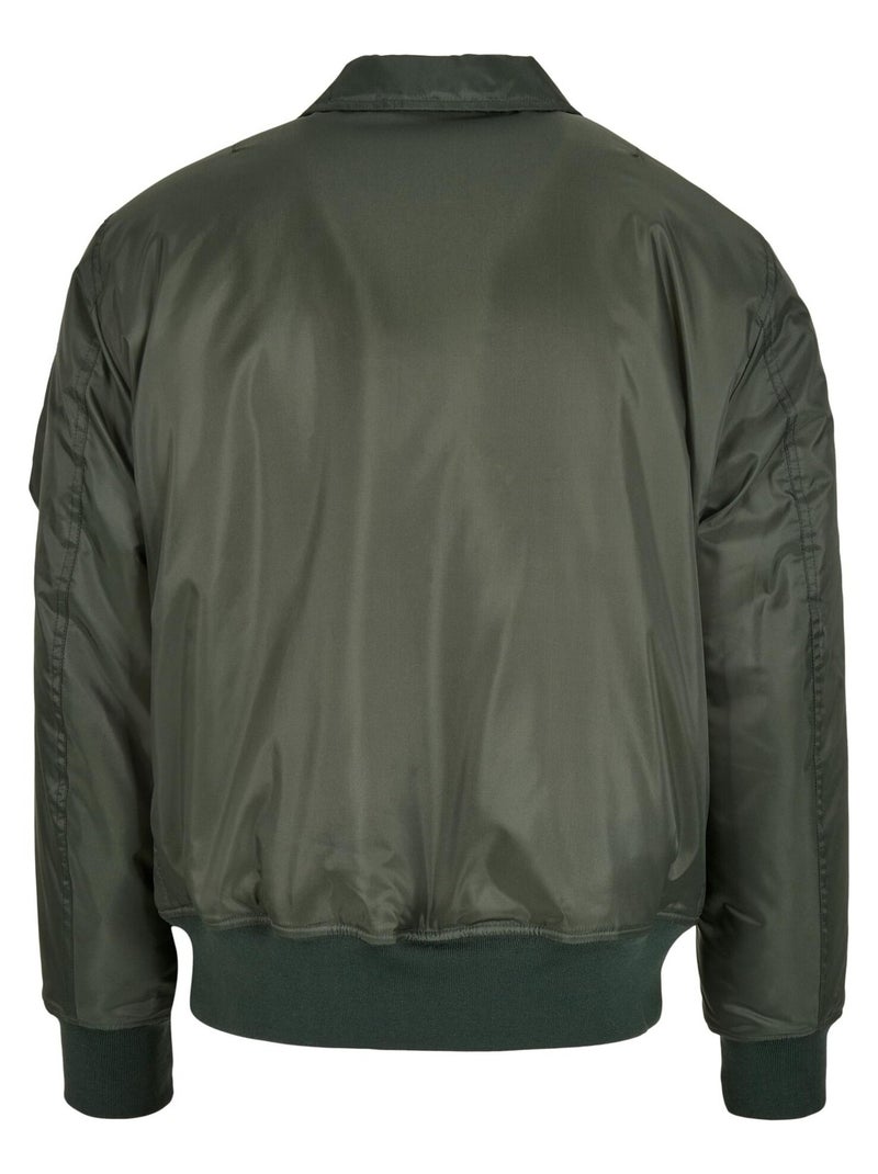 Build Your Brand - Blouson d'aviateur Vert olive - Kiabi