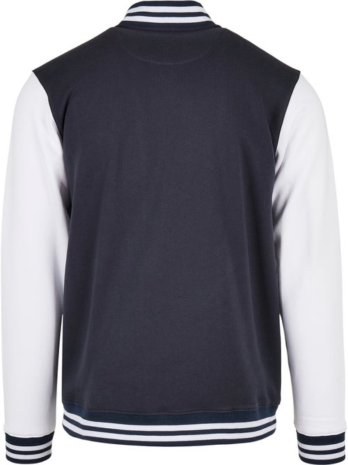 Build Your Brand - Blouson d'université motif/style contrasté BASIC - Kiabi