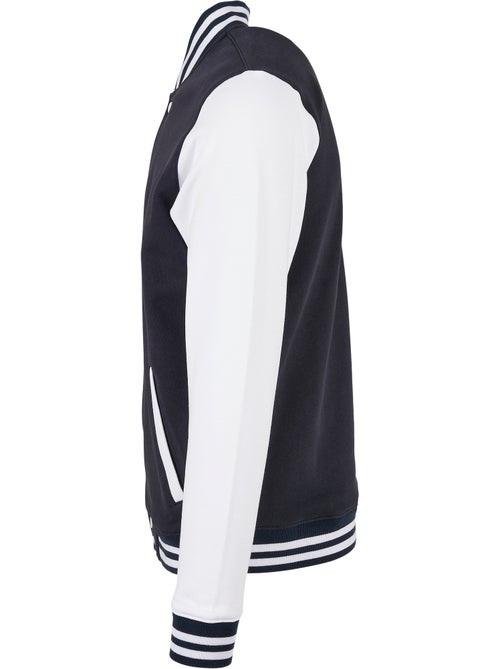 Build Your Brand - Blouson d'université motif/style contrasté BASIC - Kiabi