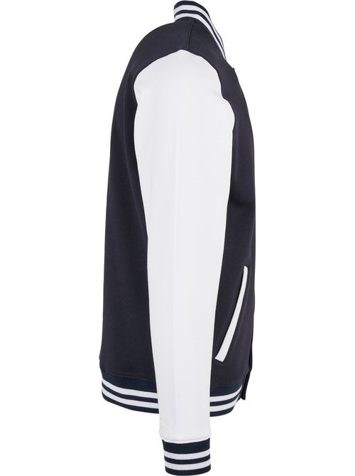 Build Your Brand - Blouson d'université motif/style contrasté BASIC - Kiabi