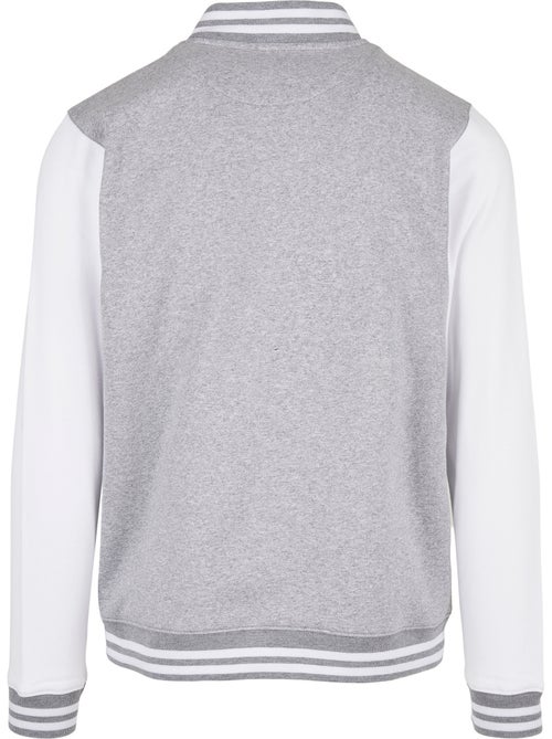 Build Your Brand - Blouson d'université motif/style contrasté BASIC - Kiabi Build Your Brand - Blouson d'université motif/style contrasté BASIC - Kiabi