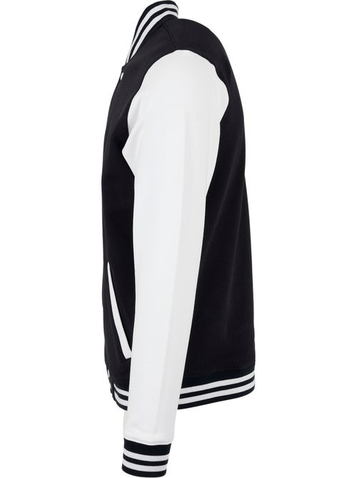 Build Your Brand - Blouson d'université motif/style contrasté BASIC - Kiabi Build Your Brand - Blouson d'université motif/style contrasté BASIC - Kiabi