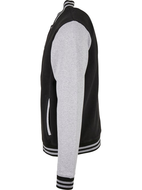 Build Your Brand - Blouson d'université motif/style contrasté BASIC - Kiabi Build Your Brand - Blouson d'université motif/style contrasté BASIC - Kiabi