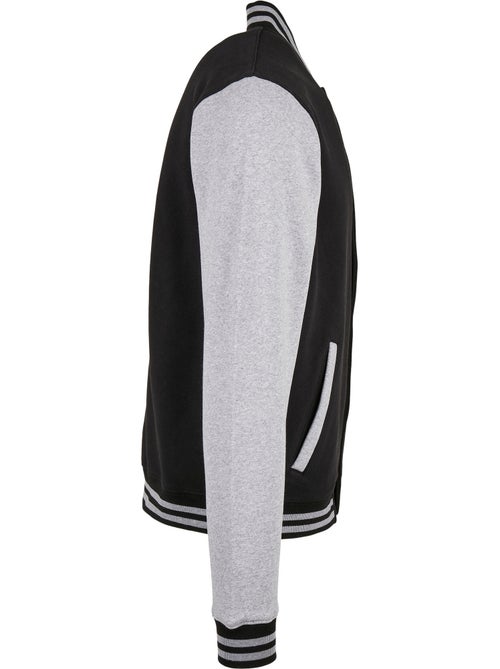 Build Your Brand - Blouson d'université motif/style contrasté BASIC - Kiabi Build Your Brand - Blouson d'université motif/style contrasté BASIC - Kiabi