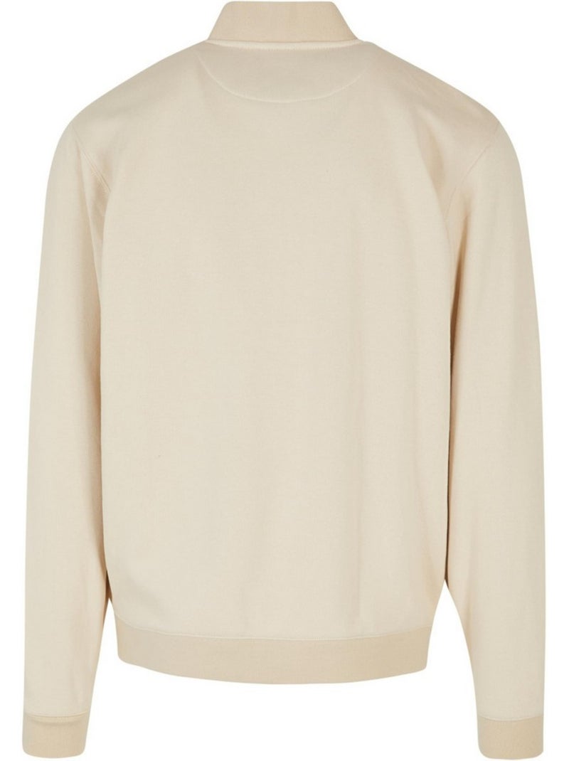 Build Your Brand - Blouson d'université motif/style tonal Beige - Kiabi