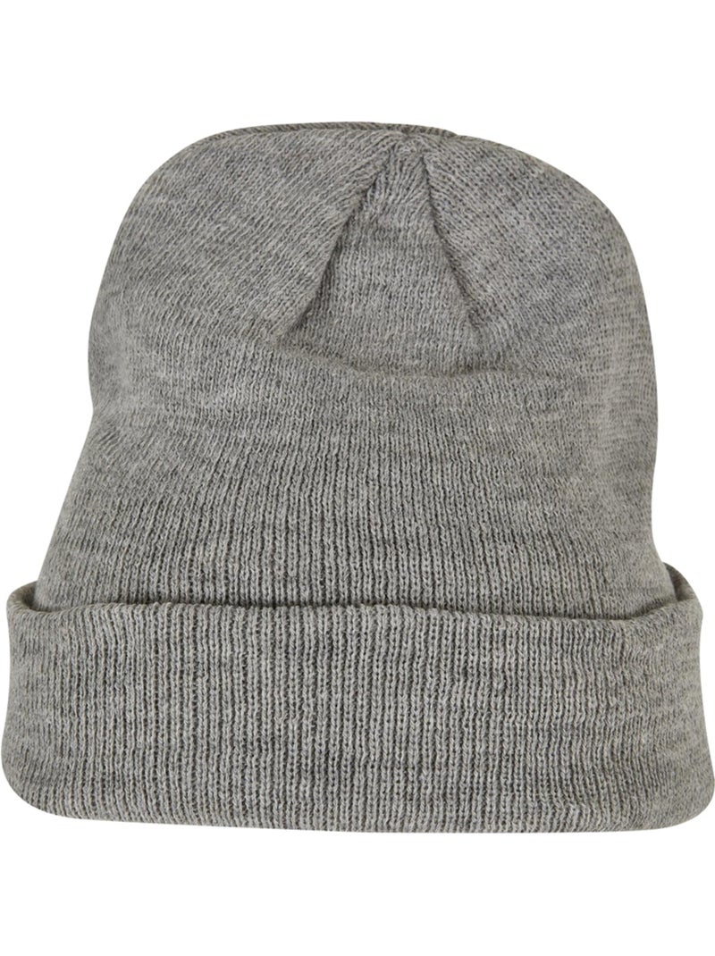 Build Your Brand - Bonnet Gris chiné - Kiabi