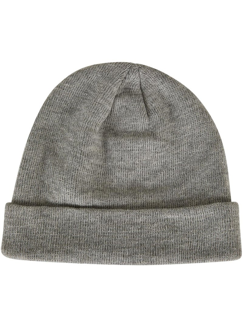 Build Your Brand - Bonnet Gris chiné - Kiabi